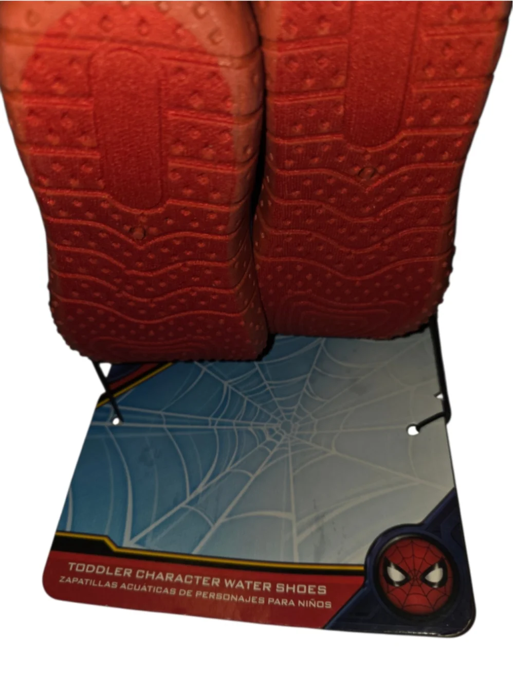 Boys Marvel Spider-Man Water Shoes Size 11 Blue and Red